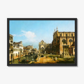 Bernardo Bellotto - The Campo di SS. Giovanni e Paolo Venice - Poster